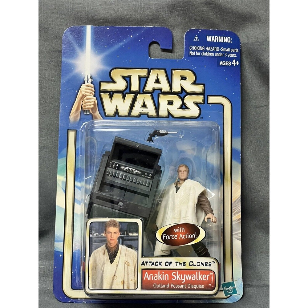 Star Wars Attack of the Clones Anakin Skywalker Outland Peasant Disguise 2002